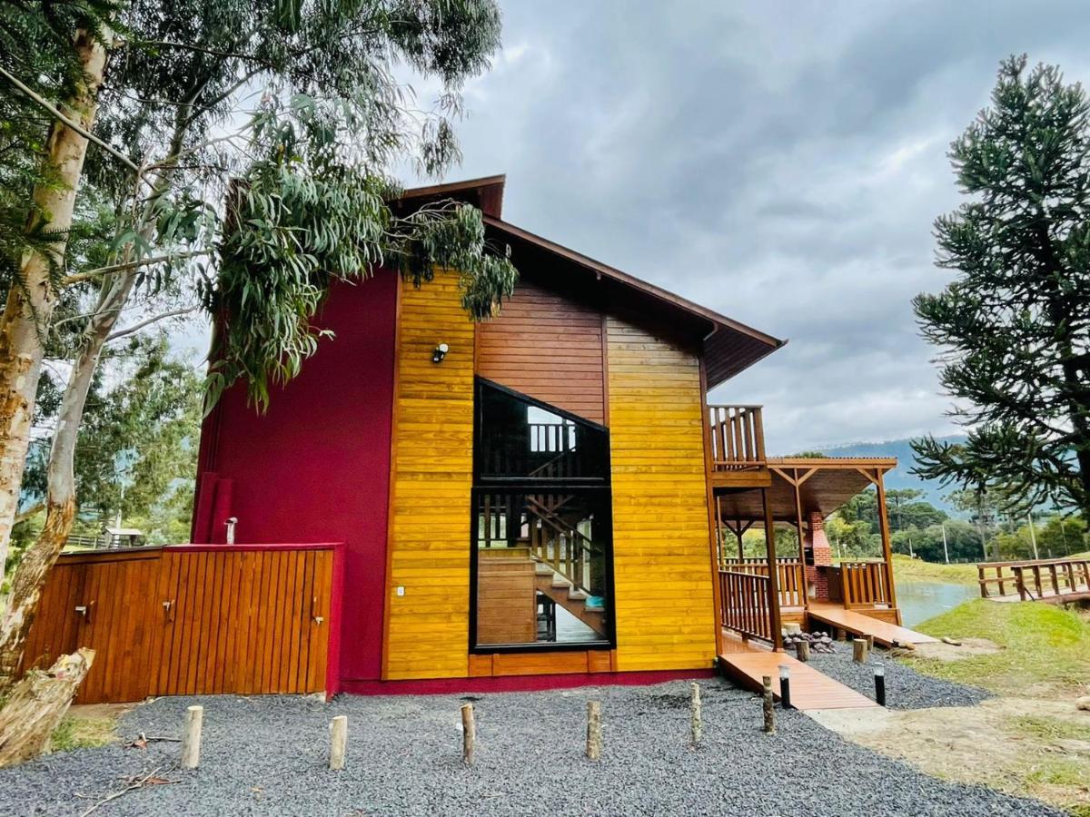 Chale Aconchego - Pousada Cachoeira Da Neve Urubici Eksteriør billede